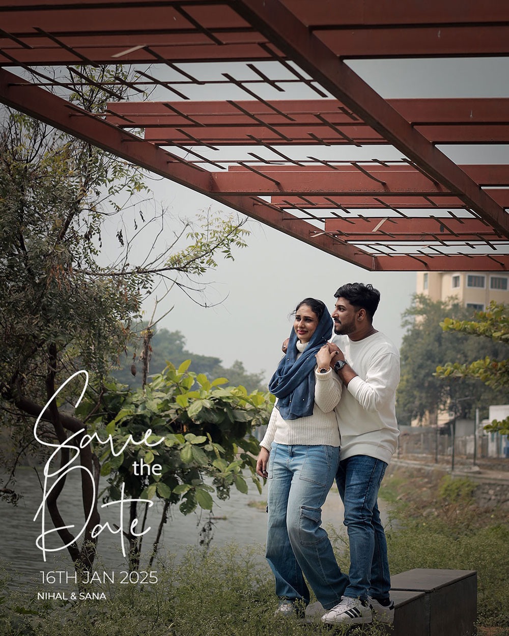 Save the Date — Nihal & Sana — 16th Jan 2025